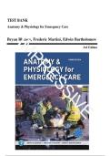 Test Bank Anatomy & Physiology for Emergency Care 3rd Edition &ndash; Bryan Bledsoe&comma; Frederic Martini&comma; Edwin Bartholomew