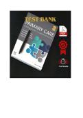 Primary Care Interprofessional Collaborative Practice 6th Edition Test Bank Complete Questions and Answers with Solution 2025&sol; 2026
