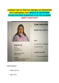 I HUMAN CASE 54 YEAR OLD VIRGINIA LEE PRESENTING WITH ABDOMINAL PAIN WEEK -7 AT OUTPATIENT Primary Care Clinic &lpar;Laboratory&comma; X-ray&comma; ECG available&rpar; WEEK 7 CASE STUDY&period;pdf