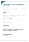 Clinical Chemistry I ASCP review &lpar;youlazy&rpar; questions with precise answers