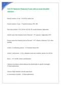 ASCP Chemistry Polansky Exam with accurate detailed solutions