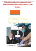 Test Bank for Emergency Care in the Streets 9th Edition &vert; EMT & Paramedic Exam Prep &vert; All Chapters