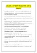 CFA Level 1 &ndash; Economics with all Correct & 100&percnt; Verified Answers &vert;Actual Complete Exam &vert;Already Graded A&plus;