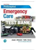 test bank prehospital emergency are pearson 11thedition joseph j&period; mistovich keith j&period; karren brent&lowbar;hafen&period;