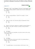 Test Bank for Managerial Accounting 5th Edition by Stacey Whitecotton &ndash; Complete Practice Q&A