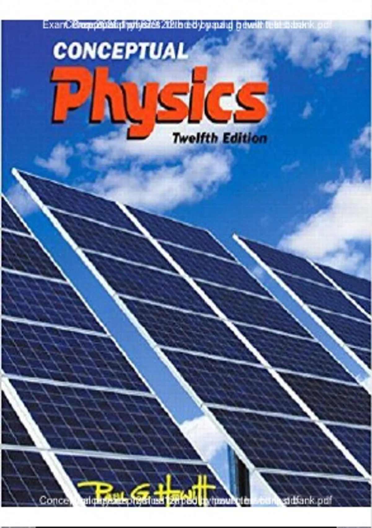 Conceptual Physics 12th Edition Test Bank Complete Questions and ...