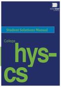 College Physics &lpar;OpenStax&rpar; Solution Manual &vert; Step-by-Step Problem Solutions &vert; Latest Update 2026 &vert; Physics Study Guide