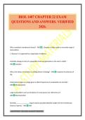 BIOL 1407 CHAPTER 22 EXAM QUESTIONS AND ANSWERS&period; VERIFIED 2026&period;