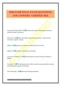 BMGT110F FINAL EXAM QUESTIONS AND ANSWERS&period; VERIFIED 2026&period;