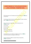 CDFM MODULE 3 EXAM QUESTIONS AND ANSWERS&period; VERIFIED 2026&period;