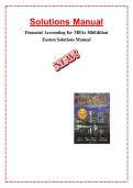 Financial Accounting for MBAs 8th Edition Solutions Manual Complete Answers with Solution 2025&sol; 2026