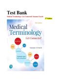 3rd Edition Medical Terminology Test Bank &vert; 1500&plus; Q&A&comma; Chapter Quizzes&comma; Word Building&comma; Anatomy Study Guide