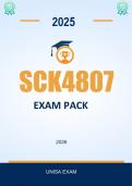 SCK4807  EXAM PACK  2026  - Distinction Guaranteed &lowbar;UNISA