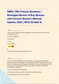 NBRC TMC Practice Questions &vert; Strategies Review of Key Quizzes with Correct Answers &lpar;Newest Update&comma; 2026 &vert; 2027&rpar; Graded A&period;     