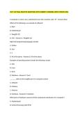 CNIT 155 FINAL PRACTICE QUESTIONS WITH CORRECT ANSWERS LATEST UPDATE 2026 