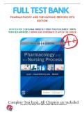 Pharmacology and the Nursing Process 10th Edition Test Bank Complete Questions and Answers with Solution 2025&sol; 2026