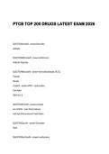 PTCB TOP 200 DRUGS LATEST EXAM 2026 