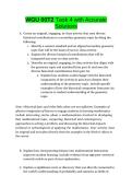 WGU 00T2 Task 4 with Accurate Solutions 2026