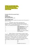 ECONOMICS 1010A PACKAGED EXAMS&colon; UPDATED QUESTIONS AND CORRECT ANSWERS WITH PRACTICE SETS FOR GUARANTEED EXAM SUCCESS