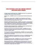 CGSC S100 EXAM 1 WITH 100&percnt; VERIFIED COMPLETE SOLUTIONS LATEST UPDATE&excl;&excl;