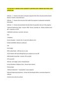 CSE 360 EXAM 1 &lpar;ARIZONA STATE UNIVERSITY&rpar; QUESTIONS WITH VERIFIED SOLUTIONS LATEST UPDATE 2026 