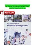 TEST BANK for Foundations of Financial Management&comma; 18th Edition by Stanley Block&comma; Geoffrey Hirt&comma; Bartley Danielsen&vert; Verified Chapter's 1 &ndash; 21