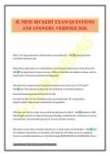 IL MPJE RICKERT EXAM QUESTIONS AND ANSWERS&period; VERIFIED 2026&period;