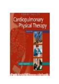Essentials of Cardiopulmonary Physical Therapy 3rd Edition Test Bank Complete Questions and Answers with Solution 2025&sol; 2026