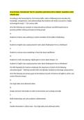 EDUCATIONAL TECHNOLOGY TEST &num;1 &lpar;QUIZZES&rpar; QUESTIONS WITH CORRECT ANSWERS LATEST UPDATE 2026 
