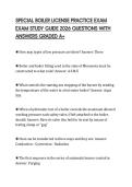 SPECIAL BOILER LICENSE PRACTICE EXAM EXAM STUDY GUIDE 2026 QUESTIONS WITH ANSWERS GRADED A&plus;