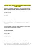 Burns Part 2 Exam Questions with Correct Answers 100&percnt; Verified and Graded A&plus; 2026