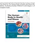 Test Bank The Human Body in Health and Illness 8th Edition Herlihy Answers with rationales &lpar;Chapter 1-27&rpar;&rpar; Newest Edition 2026
