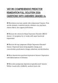 VATI RN COMPREHENSIVE PREDICTOR REMEDIATION FULL SOLUTION 2026 QUESTIONS WITH ANSWERS GRADED A&plus;