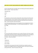 GEOL 1500 CH 10 ACTIVITY EXAM QUESTIONS WITH CORRECT ANSWERS LATEST UPDATE 2026    