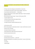 GEOL 1500 YSU &lpar;ASSIGNMENT 8&period;1&rpar; EXAM QUESTIONS WITH CORRECT ANSWERS LATEST UPDATE 2026