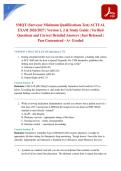 SMQT &lpar;Surveyor Minimum Qualifications Test&rpar; ACTUAL EXAM 2026&sol;2027 &vert; Version 1&comma; 2 & Study Guide &vert; Verified Questions and Correct Detailed Answers &vert; Just Released &vert; Pass Guaranteed - A&plus; Graded