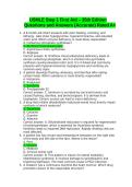 USMLE Step 1 First Aid &ndash; 35th Edition Questions and Answers &lpar;Accurate&rpar; Rated A&plus;