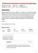 MGT 6203 Analysis in Data Analytics &vert;Latest Update with Complete Solution