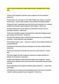 INTRO TO SPORTS MANAGEMENT - QUIZ &num;7 QUESTIONS ANSWERED CORRECTLY LATEST UPDATE 2026 
