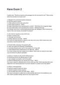 Kane Exam 2 2026&sol;2027 Questions and Verified Answers&comma; 100&percnt; Guarantee Pass