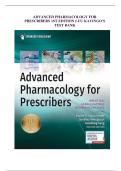 Test Bank for Advanced Pharmacology for Prescribers&comma; 1st Edition &ndash; Brent Luu & Gerald Kayingo &vert; Latest Update 2026 Exam Prep &vert; GRADED A&plus;