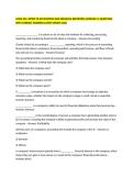 LOMA 361- INTRO TO ACCOUNTING AND FINANCIAL REPORTING &lpar;MODULE 1&rpar; QUESTIONS WITH CORRECT ANSWERS LATEST UPDATE 2026 