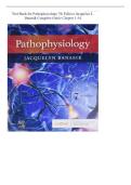 Test Bank For Pathophysiology 6th  and  7th Edition  All Chapters &vert;&vert; Latest Edition