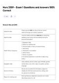 Nurs 3309 - Exam 1 Questions and Answers 100&percnt; Correct