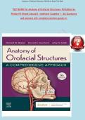 TEST BANK For Anatomy of Orofacial Structures 9th Edition by Richard W&period; Brand&semi; Donald E&period; Isselhard&comma; Chapters 1 - 36 &vert; Questions and answers with complete solutions grade A&plus;&period;