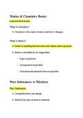 Chemistry &lpar;The Atomic model and structure&rpar; notes and practice questions with answer key