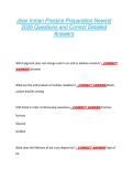 Jean Inman Practice Preparation Newest  2026 Questions and Correct Detailed  Answers 