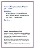 Harrison's Principles of Internal Medicine Nursing Study Guide&colon; Medical-Surgical Test Bank & Practice Questions