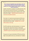 WGU D119 OBJECTIVE ASSESSMENT FINAL EXAM VERSION 2 LATEST 2026  ACTUAL EXAM WITH COMPLETE QUESTIONS AND CORRECT DETAILED  ANSWERS &lpar;100&percnt; VERIFIED ANSWERS&rpar; &vert;ALREADY GRADED A&plus;&vert; &vert;&vert;PROFESSOR  VERIFIED&vert;&vert; &vert;&vert;BRANDNEW&excl;&excl;&excl;&vert;&vert;