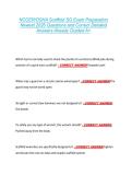 NCCER&sol;OSHA Scaffold SG Exam Preparation  Newest 2026 Questions and Correct Detailed  Answers Already Graded A&plus; 